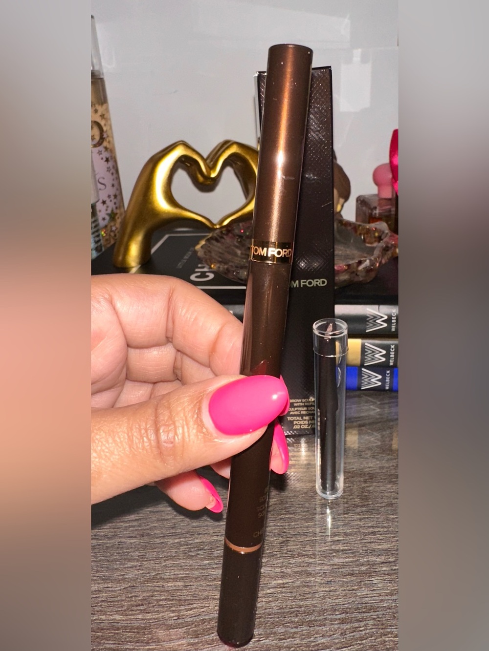 Tom Ford Brow Sculptor Eyebrow Pencil with Refill 03 Chestnut - Picture 9 of 11